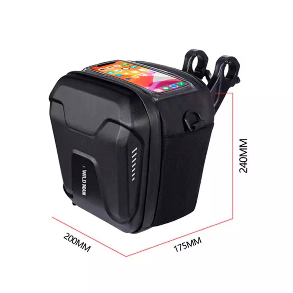 WILDMAN 3L Tasche mit Lenkerabdeckung Ninebot Xiaomi Soflow Viron Denver uvm - 3PScooters Elektro Scooter Zubehör - Ersatzteile - Reparatur